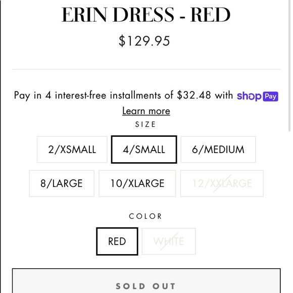 Twosisters the Label - Erin Dress in Red (JAUS) - Picture 4 of 7